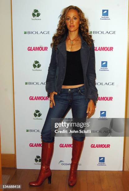 Kim Raver during Glamour Presents Biolage Golden Globe Style Lounge - Day 2 at L'Ermitage Hotel in Beverly Hills, California, United States.