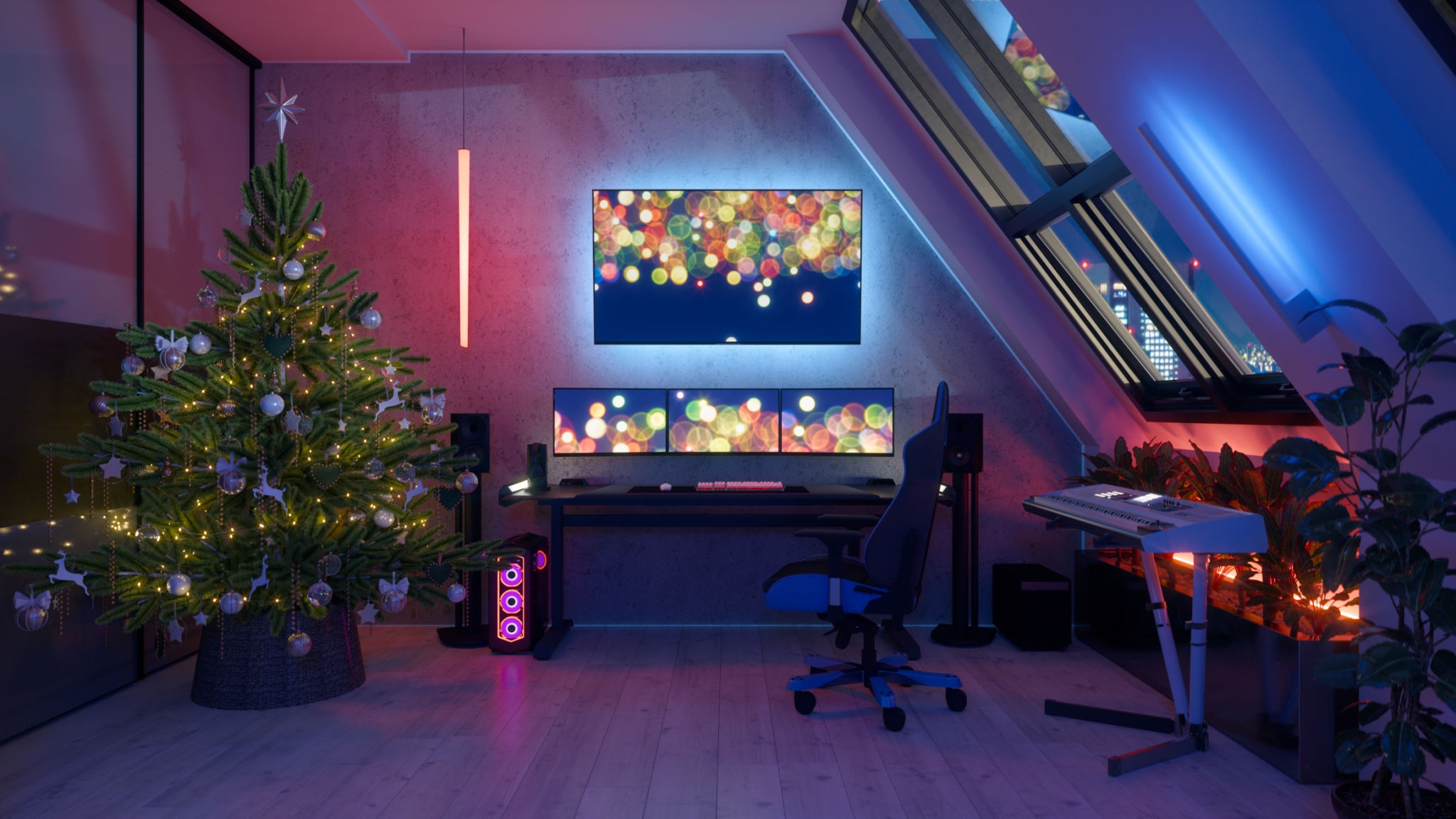 winter gaming