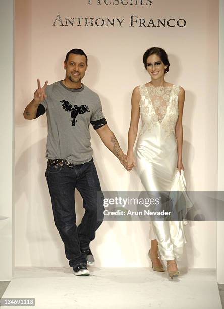 Anthony Franco, designer and model during Mercedes-Benz Fall 2007 L.A. Fashion Week at Smashbox Studios - Anthony Franco - Runway at Smashbox Studios...