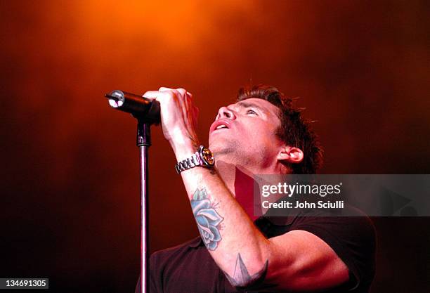 Mark McGrath of Sugar Ray during "Fashion Talks with LG" Celebrates LA Fashion Week with Designer Sheri Bodell and Sugar Ray at Wiltern LG Theater in...