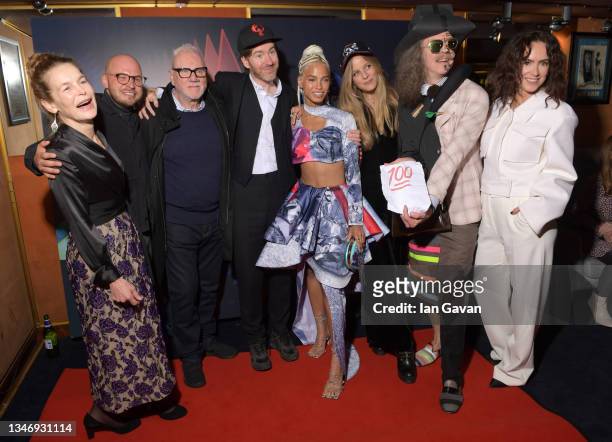 Alice Krige, Sam Pressman, Malcolm McDowell, Philip Colbert, Kota Eberhardt, Charlotte Colbert, Martin Creed and Amy Manson attend the "She Will" UK...