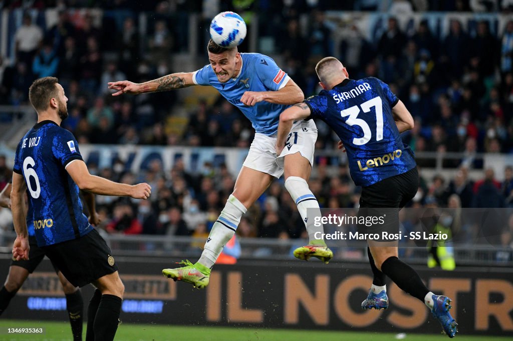 SS Lazio v FC Internazionale - Serie A