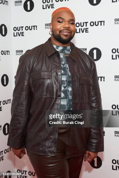 Attends BBC Radio 1 Out Out! Live 2021 at Wembley Arena on October 16, 2021 in London, England.