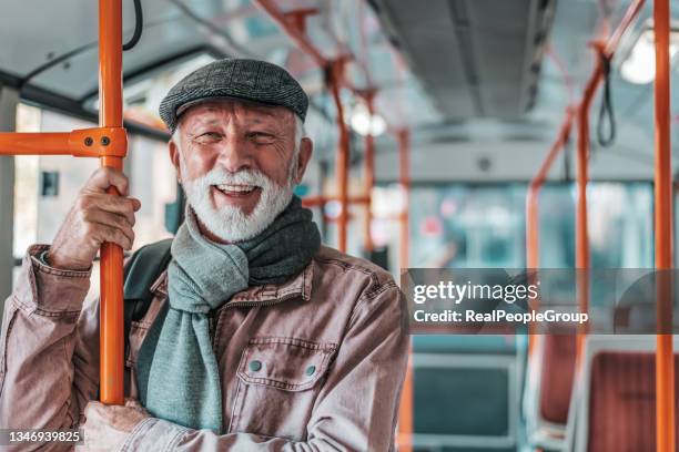 Man In The Bus 2,529 Old Man On Bus Stock Photos, High-Res Pictures, and Images ...