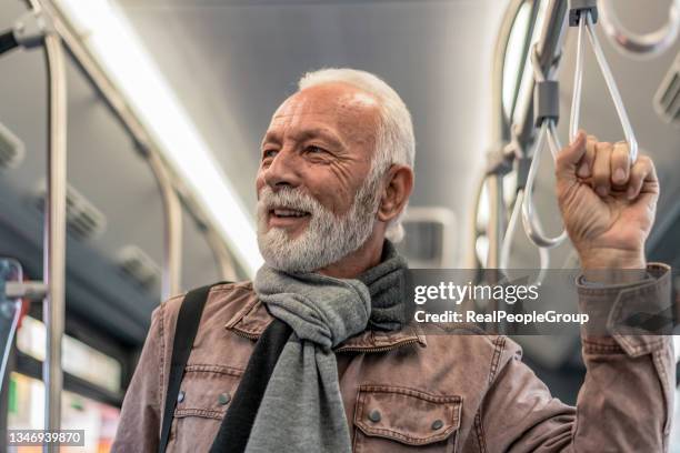 Man In The Bus 2,529 Old Man On Bus Stock Photos, High-Res Pictures, and Images ...