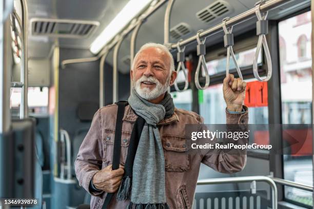 Man In The Bus 2,529 Old Man On Bus Stock Photos, High-Res Pictures, and Images ...