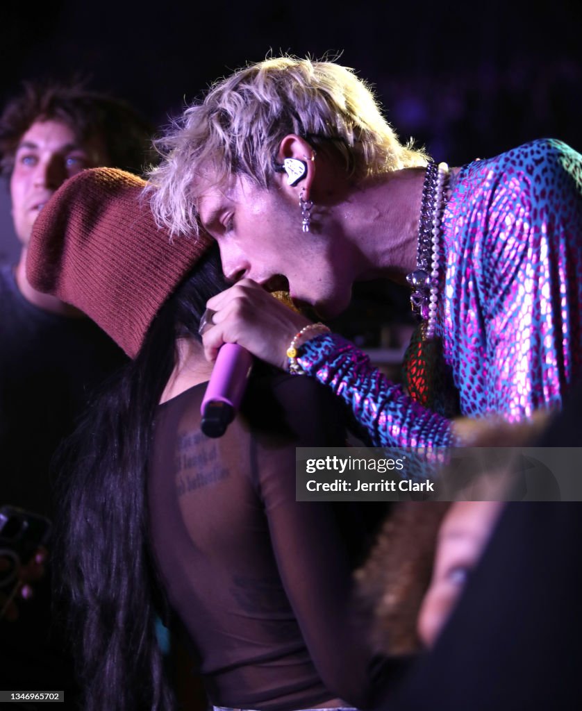 Machine Gun Kelly Performs "Tickets To My Downfall" Tour At The Greek Theatre