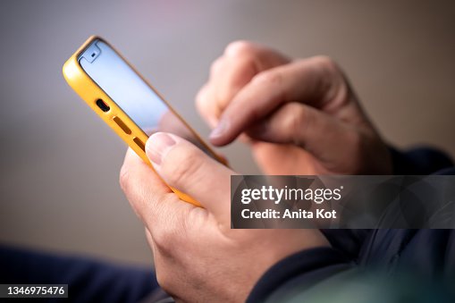 Using a smartphone Using a smartphone