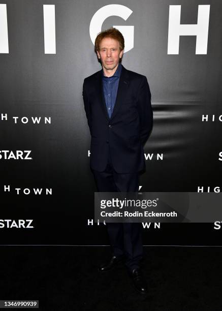 Jerry Bruckheimer attends STARZ season 2 special screening premiere of "Hightown" at Pacific Design Center on October 16, 2021 in West Hollywood,...