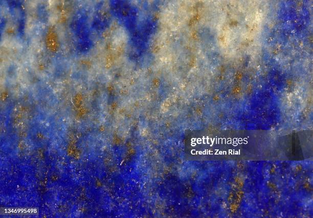 lapis lazuli in full frame - feldspar stock pictures, royalty-free photos & images