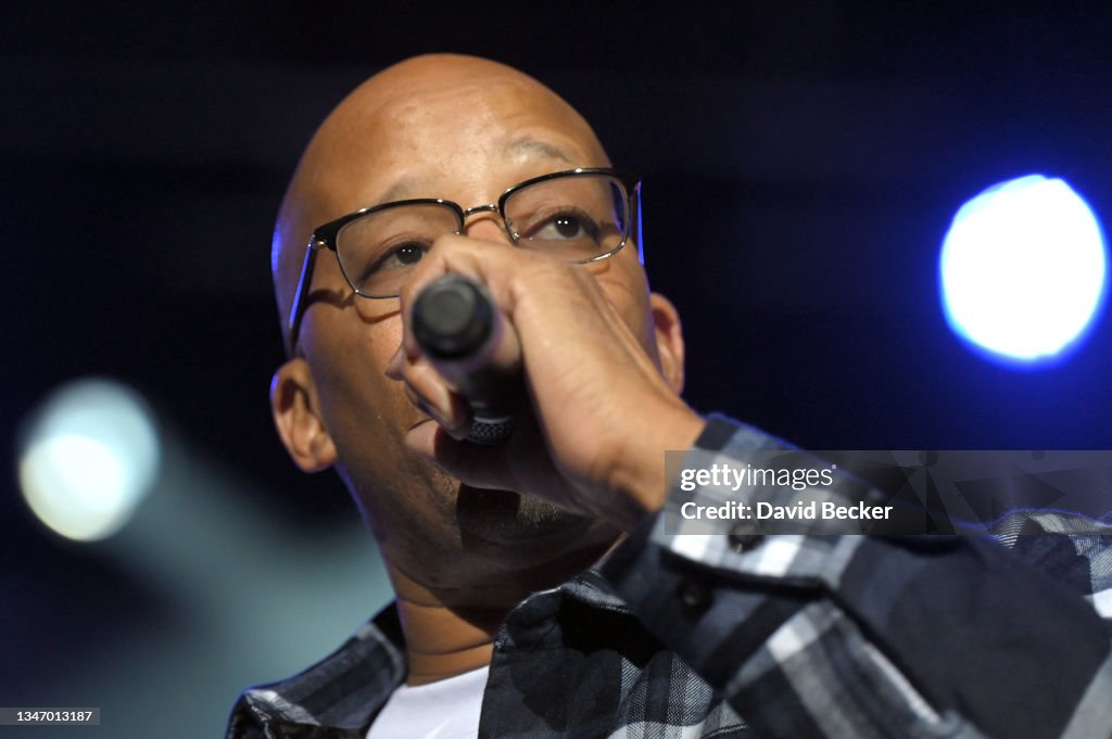 Rapper Warren G performs during Nightmare On Q Street at the Orleans ...