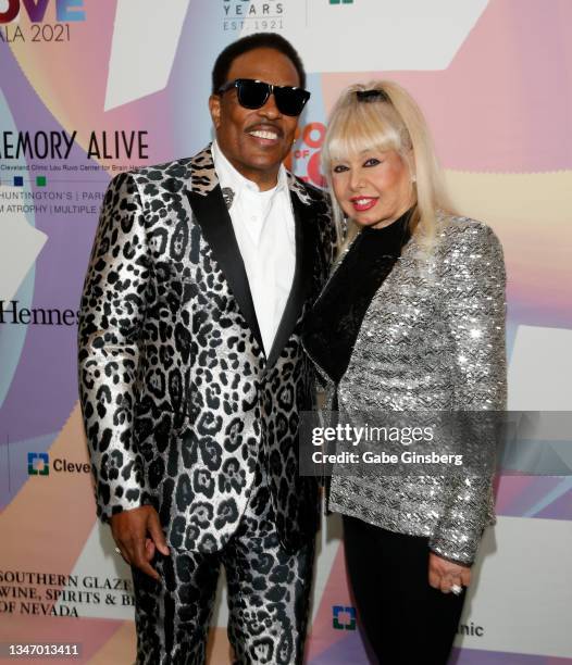 Singer/songwriter and producer Charlie Wilson and his wife, songwriter Mahin Wilson, attend the 25th annual Keep Memory Alive "Power of Love Gala"...