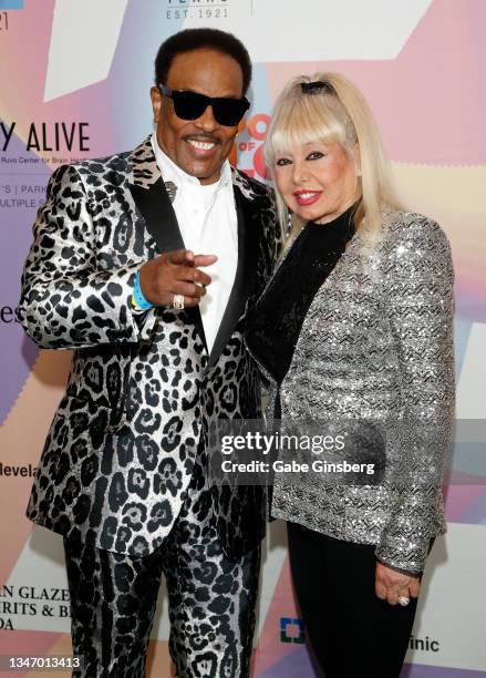 Singer/songwriter and producer Charlie Wilson and his wife, songwriter Mahin Wilson, attend the 25th annual Keep Memory Alive "Power of Love Gala"...