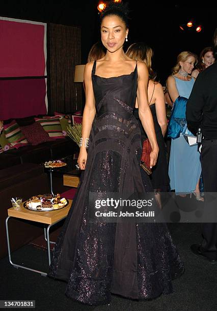 Sophie Okonedo during Backstage Creations 2005 Screen Actors Guild Awards - The Talent Retreat - Day 2 at Shrine Auditorium in Los Angeles,...