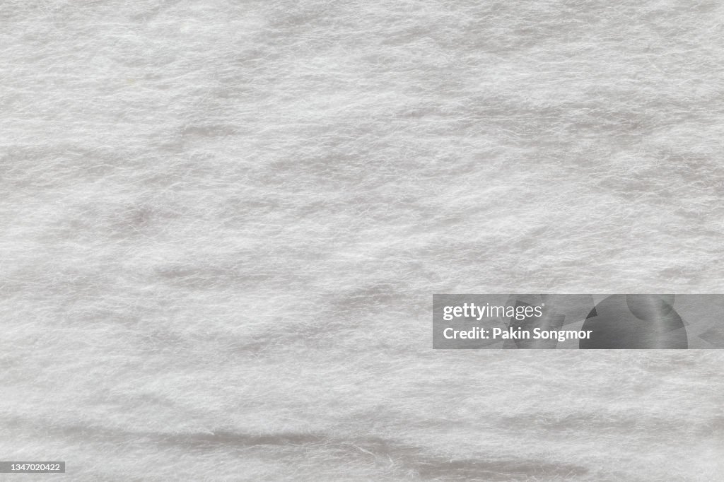Close up white cotton texture background.