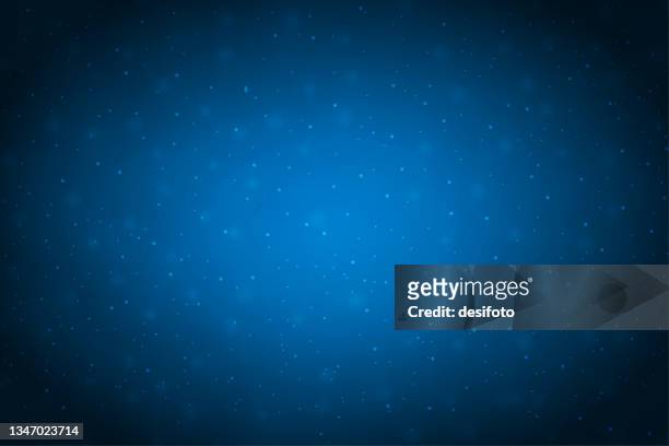 kreative dunkel-mitternachtsblaue glänzende vektorhintergründe mit leuchten in der mitte und glitzernden leuchtenden punkten überall - dark blue stock-grafiken, -clipart, -cartoons und -symbole