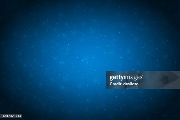 creative dark midnight blue coloured shiny vector backgrounds with glow in the centre and glittering glowing dots all over - vignette stock illustrations