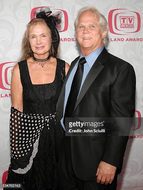 Tony Dow and guest during 5th Annual TV Land Awards - Arrivals at Barker Hanger in Santa Monica, CA, United States.
