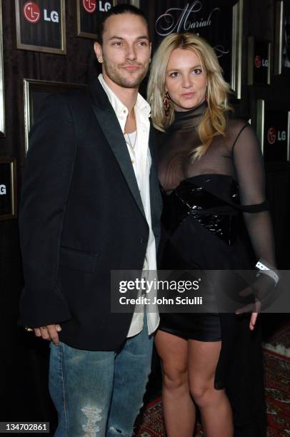 Kevin Federline and Britney Spears during Mariah Carey and Jermaine Dupri Host GRAMMY After Party Sponsored by LG at Private Home in Hollywood,...