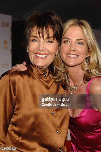 Linda Dano and Kassie DePaiva during SOAPnet & National TV Academy Annual Daytime Emmy Awards Nominee Party at The Hollywood Roosevelt Hotel in Los...