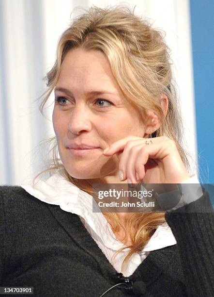 Robin Wright Penn during 31st Annual Toronto International Film Festival - "Breaking and Entering" Press Conference at Sutton Place in Toronto,...