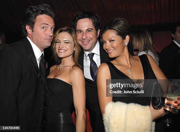 Matthew Perry, Victoria Pratt, Jonathan Silverman and Kelly Hu