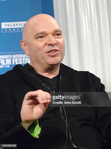 Anthony Minghella, director during 31st Annual Toronto International Film Festival - "Breaking and Entering" Press Conference at Sutton Place in...