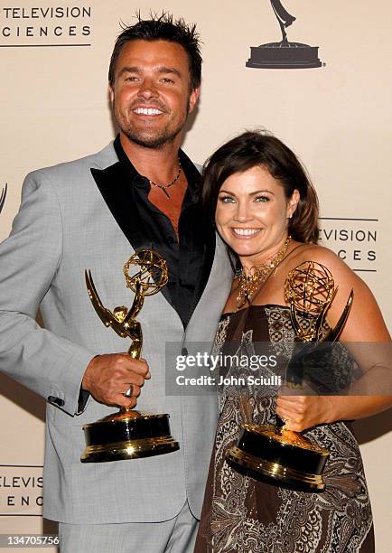Michael Moloney and Tanya McQueen of "Extreme Makeover: Home Edition," winner Outstanding Reality Program