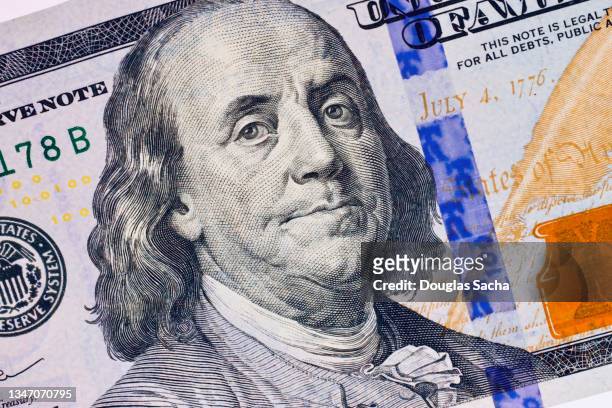 us money bill (xxxl) - ベンジャミン・フランクリン ストックフォトと画像
