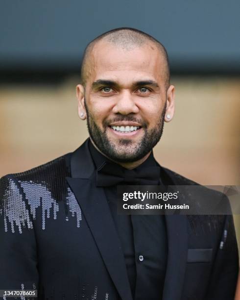 Dani Alves attends the Earthshot Prize 2021 at Alexandra Palace on October 17, 2021 in London, England.
