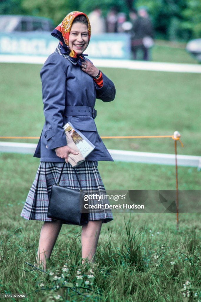 Queen Elizabeth II at Windsor Horse Show