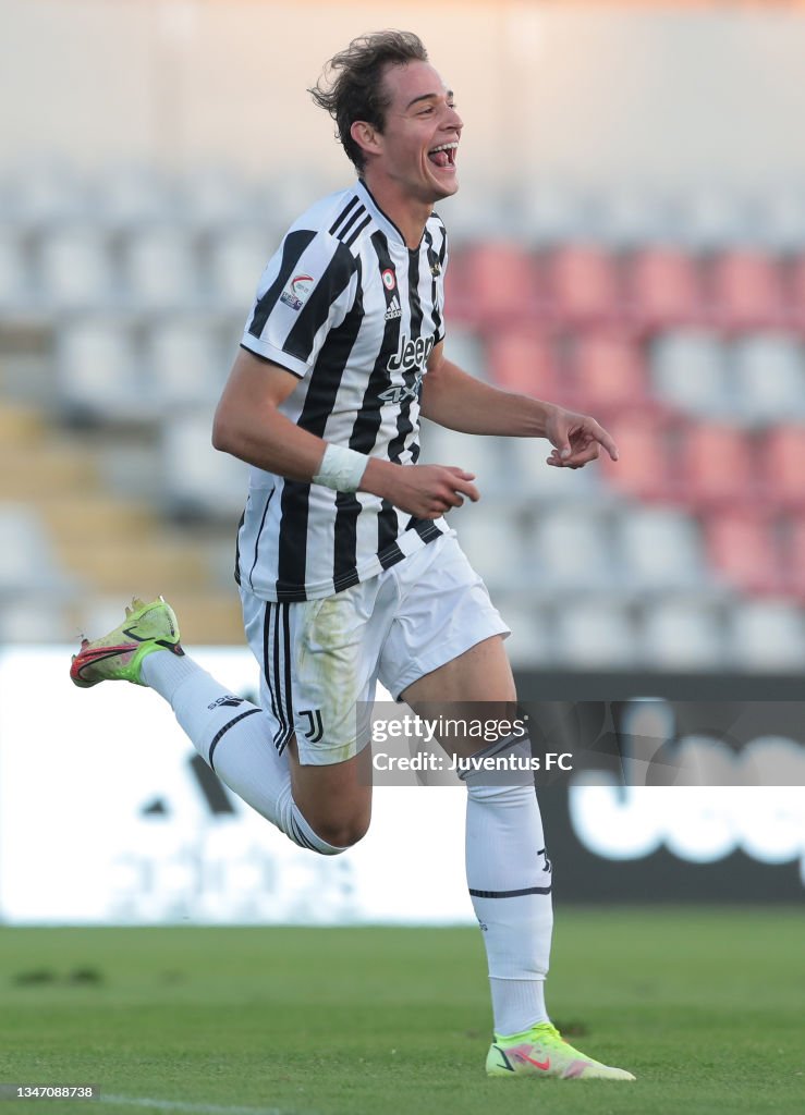 Nikola Sekulov of Juventus celebrates his goal during the Serie C News  Photo - Getty Images