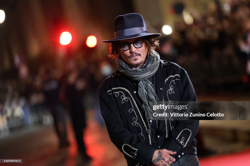 Johnny Depp Masterclass Red Carpet - 19th Alice Nella Città 2021
