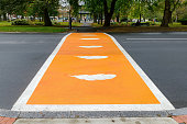 Orange Crosswalk For Truth And Reconciliation