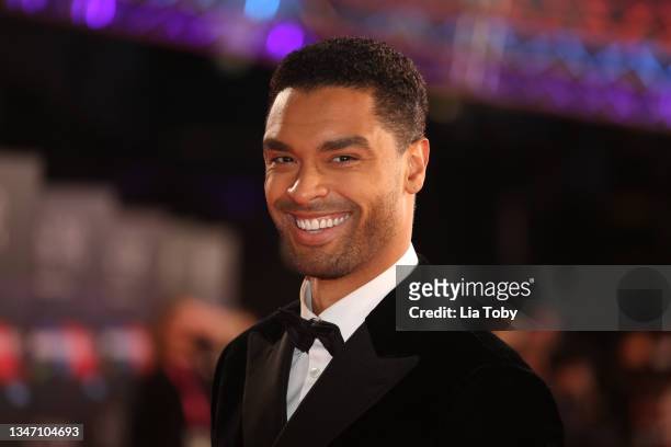 Regé-Jean Page attends "The Tragedy Of Macbeth" European Premiere during the 65th BFI London Film Festival at The Royal Festival Hall on October 17,...