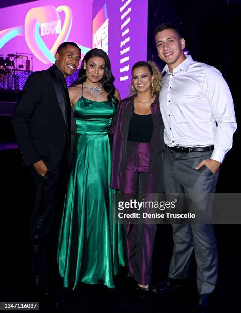 Dana Isaiah, Jordin Sparks, Tori Kelly and André Murillo attend the 25th annual Keep Memory Alive 'Power of Love Gala' benefit for the Cleveland...