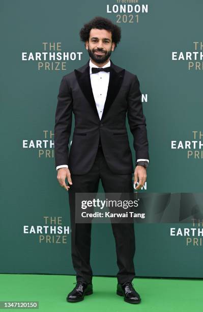 Mohamed Salah attends the Earthshot Prize 2021 at Alexandra Palace on October 17, 2021 in London, England.