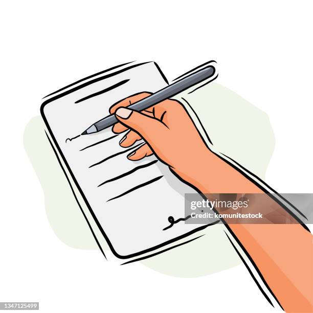 Signing Legal Documents Cartoon Photos and Premium High Res Pictures ...