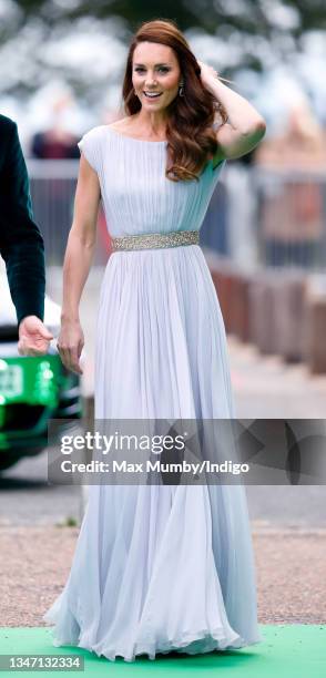 Catherine, Duchess of Cambridge attends the Earthshot Prize 2021 at Alexandra Palace on October 17, 2021 in London, England. The Earthshot Prize,...