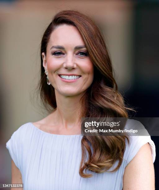 Catherine, Duchess of Cambridge attends the Earthshot Prize 2021 at Alexandra Palace on October 17, 2021 in London, England. The Earthshot Prize,...