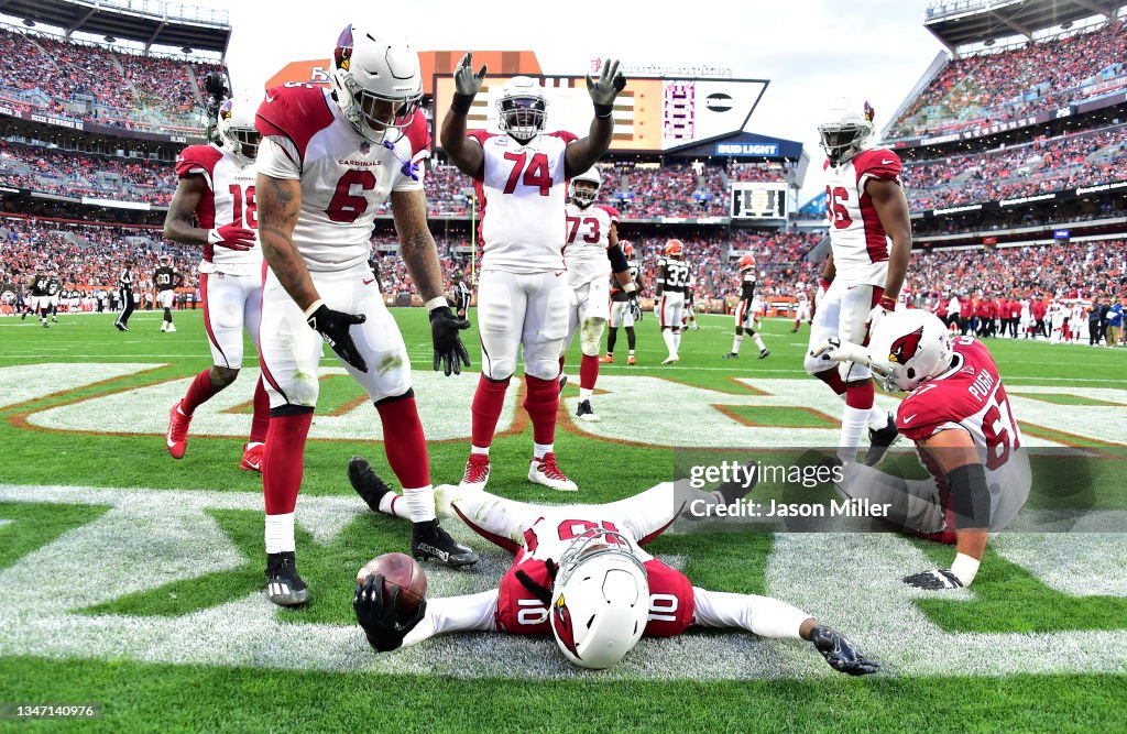 Arizona Cardinals v Cleveland Browns