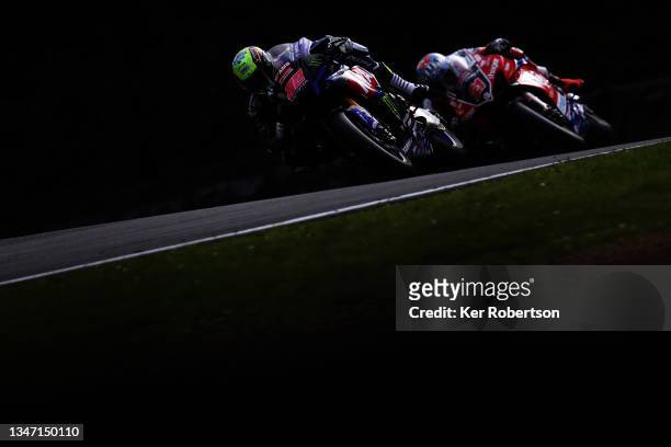 Jason O'Halloran of Australia and McAMS Yamaha rides during the British Superbike Championship at Brands Hatch on October 17, 2021 in Longfield,...