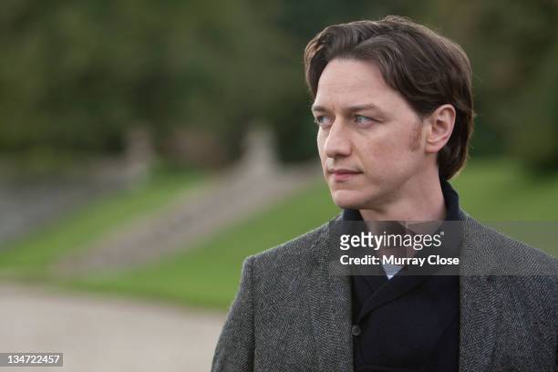 Scottish actor James McAvoy as Charles Xavier in a scene from the film 'X-Men: First Class', 2011.