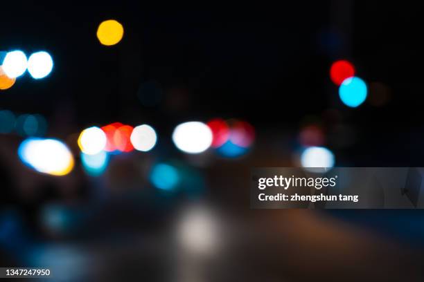 blur city of street - traffic jam billboard stock pictures, royalty-free photos & images