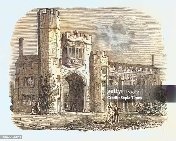Montacute Priory 1853.