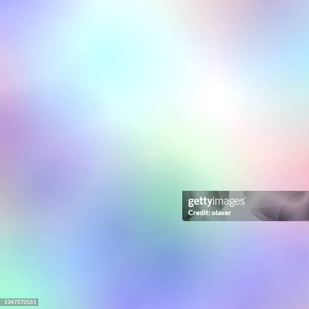 modern holographic abstract background, soft color gradient - hologram stock illustrations