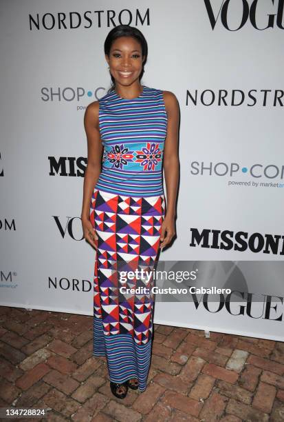 Gabrielle Union attends Evenings in Vogue with Angela Missoni and Vittorio Missoni for exclusive summer 2012 preview presented by Nordstrom at Casa...