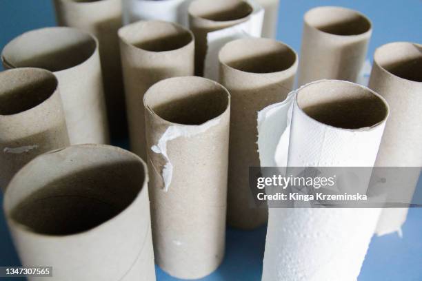 toilet roll tubes - no toilet paper stock pictures, royalty-free photos & images