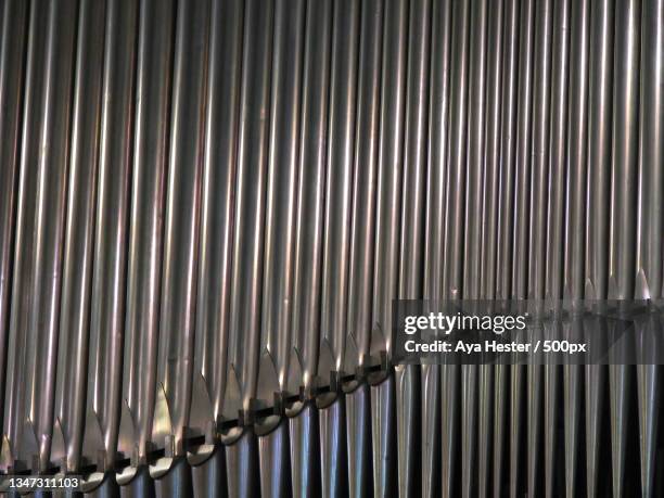 full frame shot of metal,japan - church organ stock pictures, royalty-free photos & images