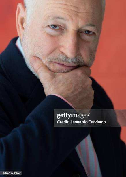 Italian-American writer André Aciman, Torino, Italy, 17th October 2021.